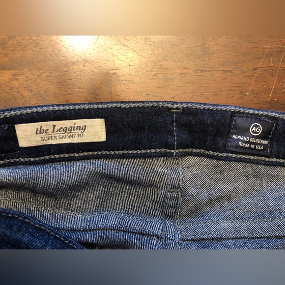 AG Adriano Goldschmied The Legging Super Skinny Fit Women’s size Jeans 27R - Picture 4 of 5
